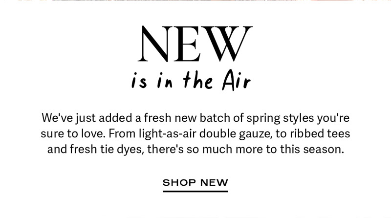New is in the Air